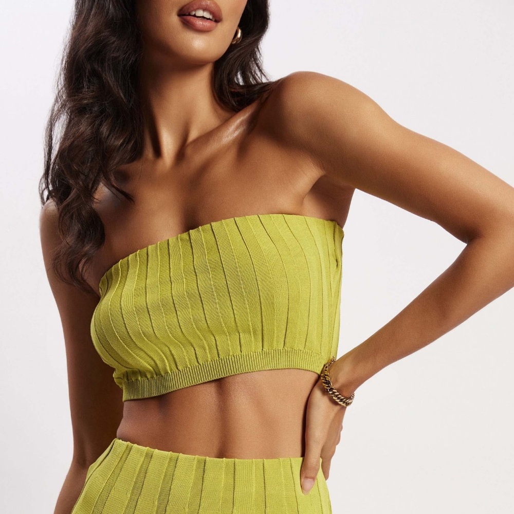 Meshki Wide Rib Bandeau - Picture 3 of 6